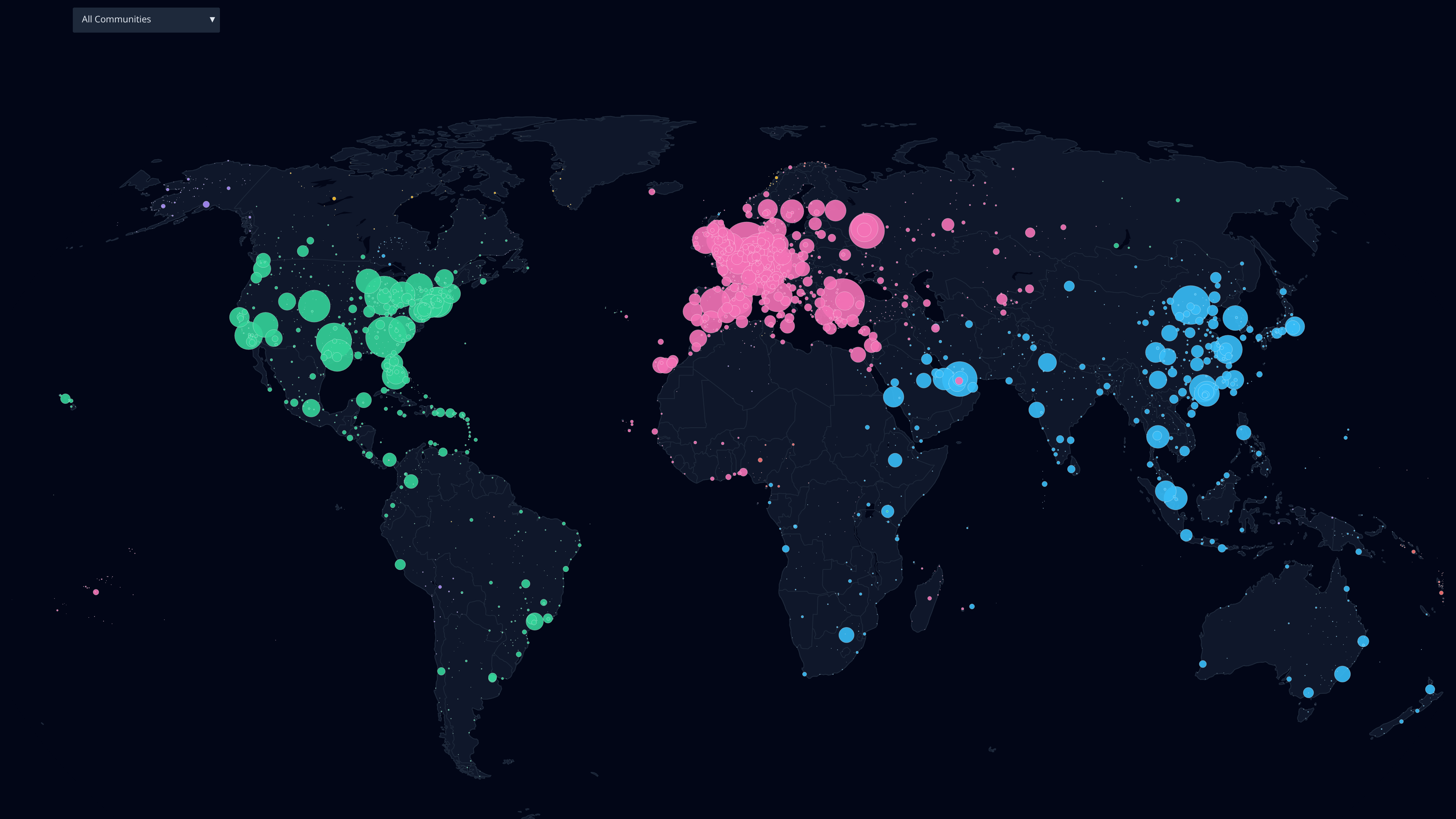 Community Clusters Map
